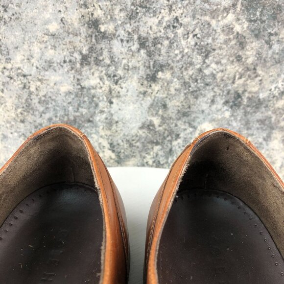Cole Haan Men\'s Size 11M Benton II Brown Leather Cap Toe Oxfords Dress Shoes main image 10